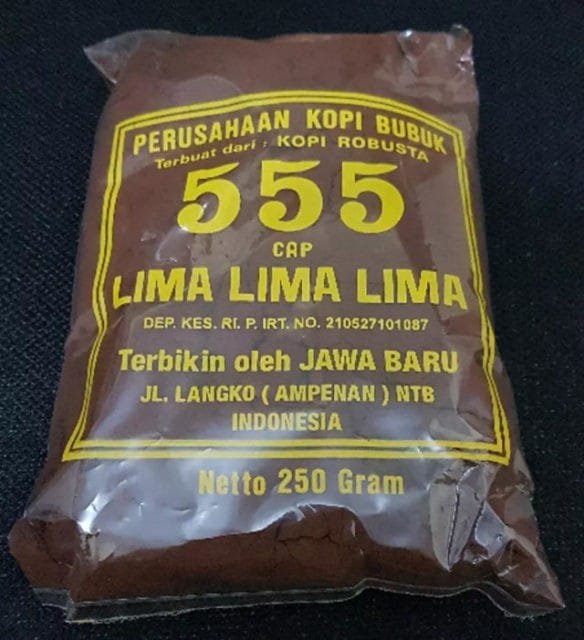 Coffee 555 from Lombok