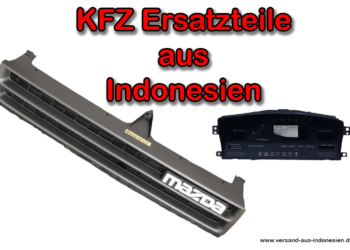 A Radiator Grille and Speedometer for a Mazda 626